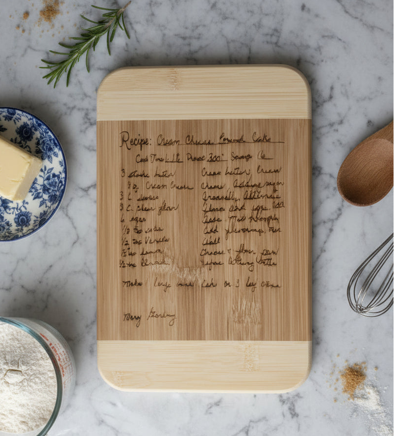 Wood Cutting Board, Personalized