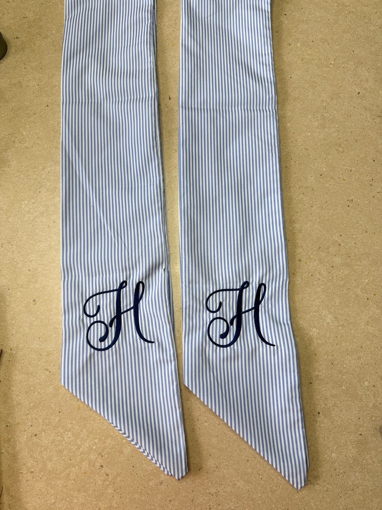 Wreath Sash Personalized - Sash Only or Boxwood Wreath Combo.