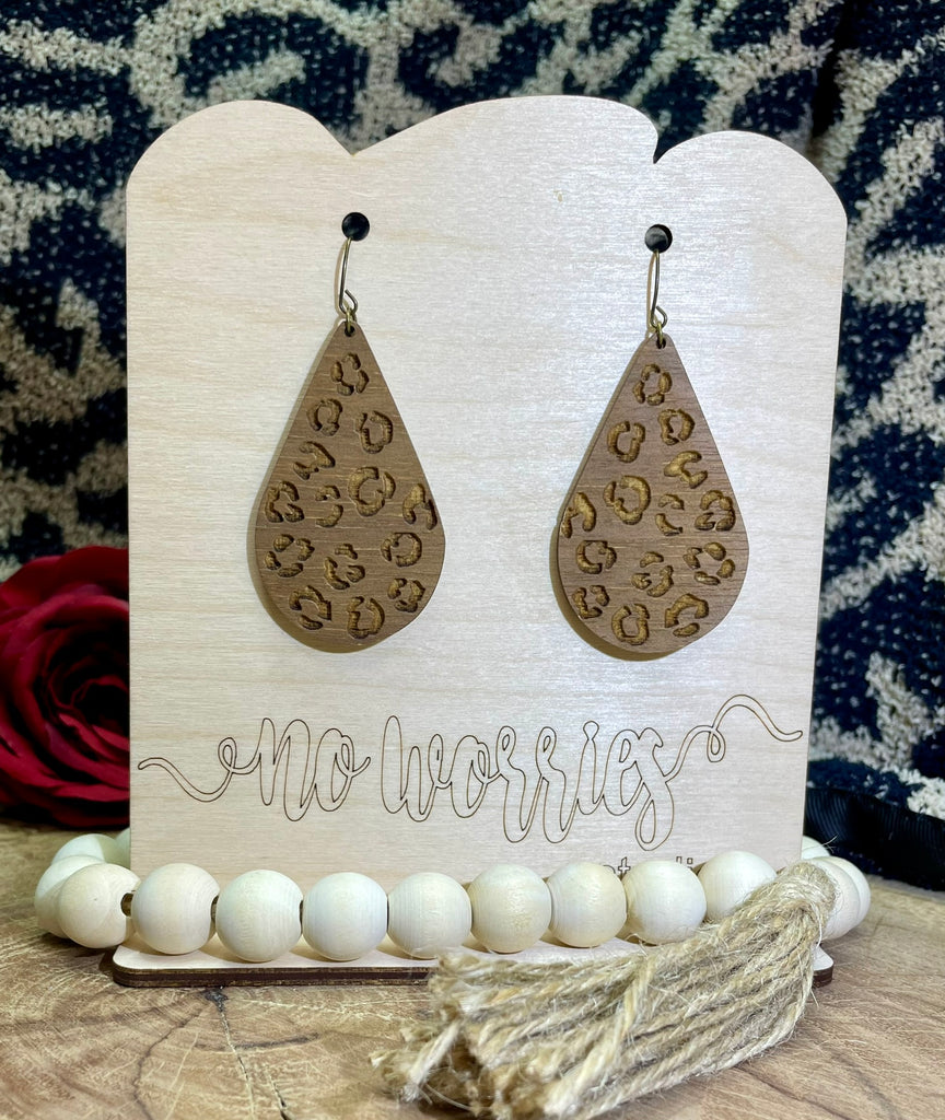 Earrings Wild Side Leopard Large