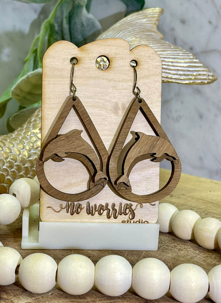 Earrings Dolphins