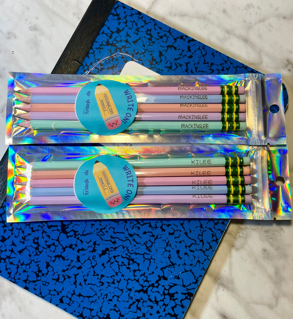 Pencils personalized