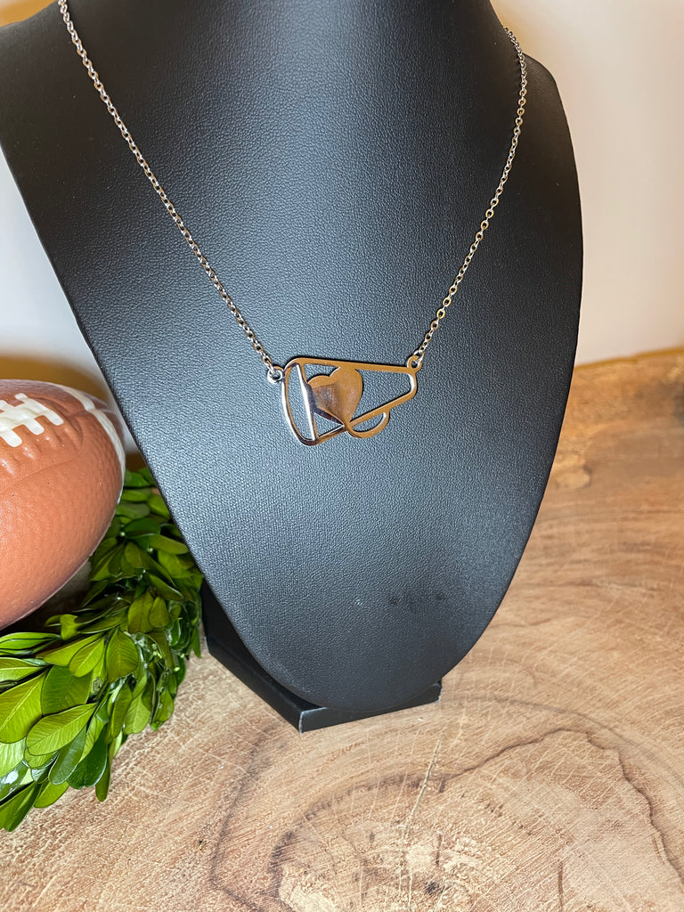 Jewelry Necklace Cheerleader Gold or Silver