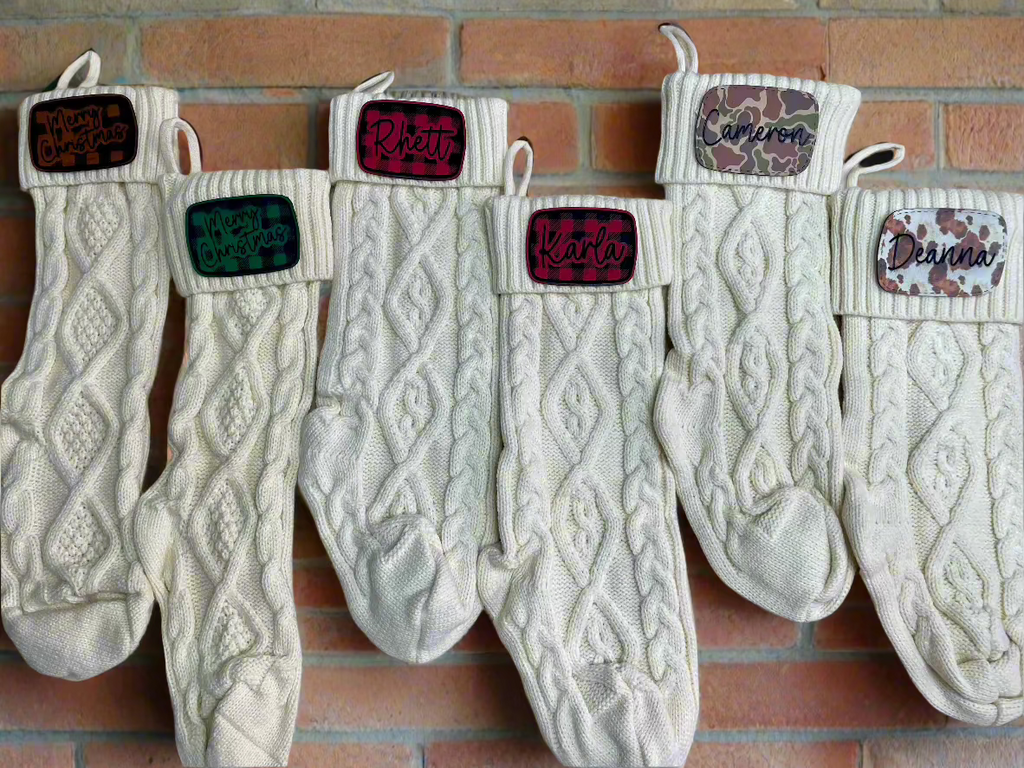 Christmas Stocking - Knitted