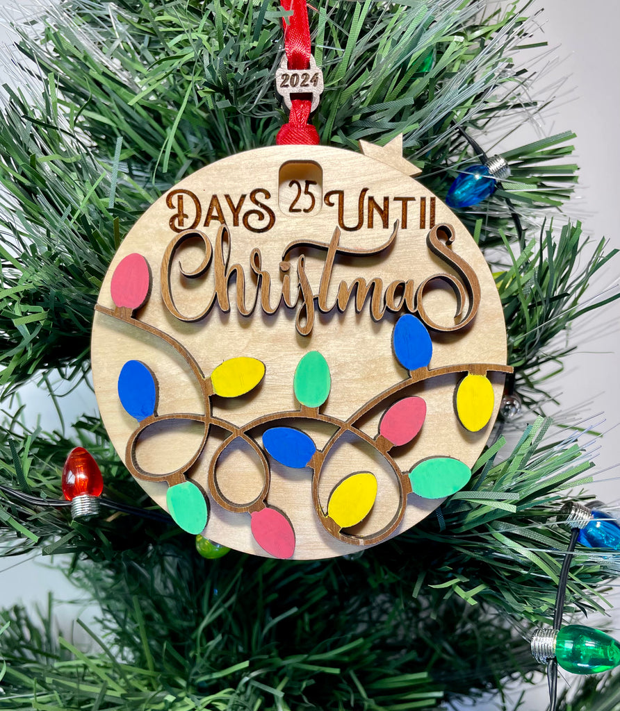 Christmas Ornament - Countdown to Christmas