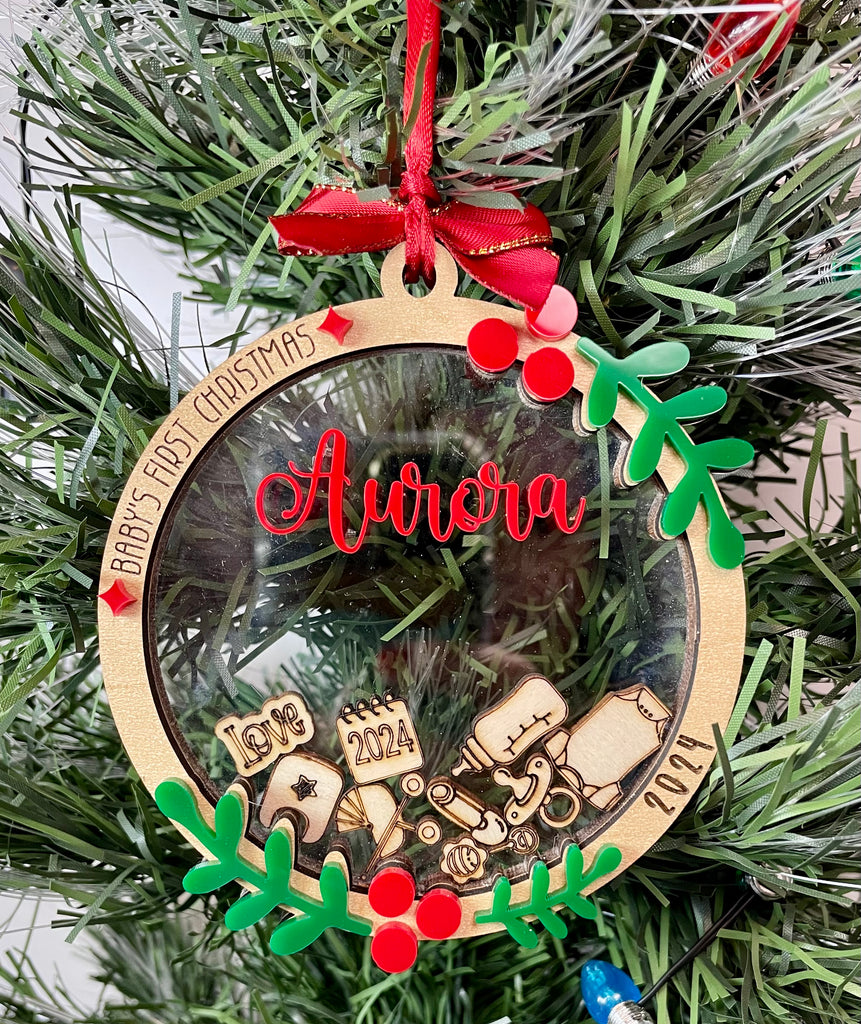 Christmas Ornament- Baby's First Christmas