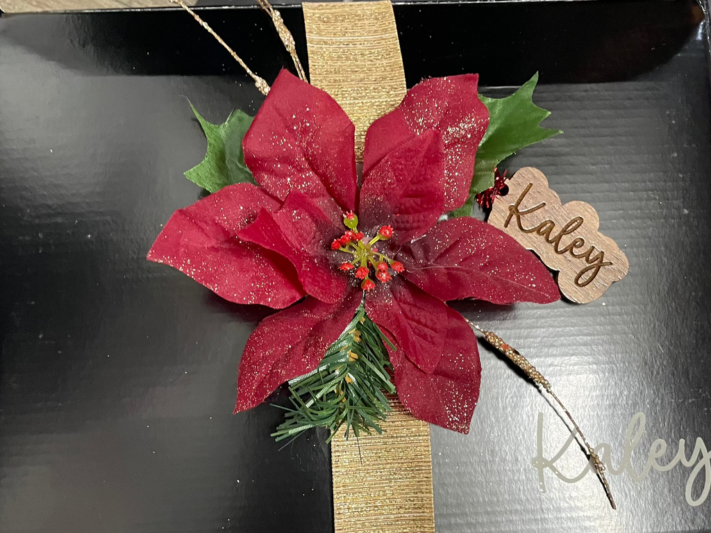 Christmas Bows with Ribbon