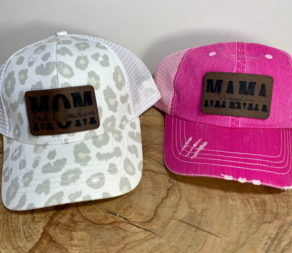 Cap with Custom Patch or Embroidery