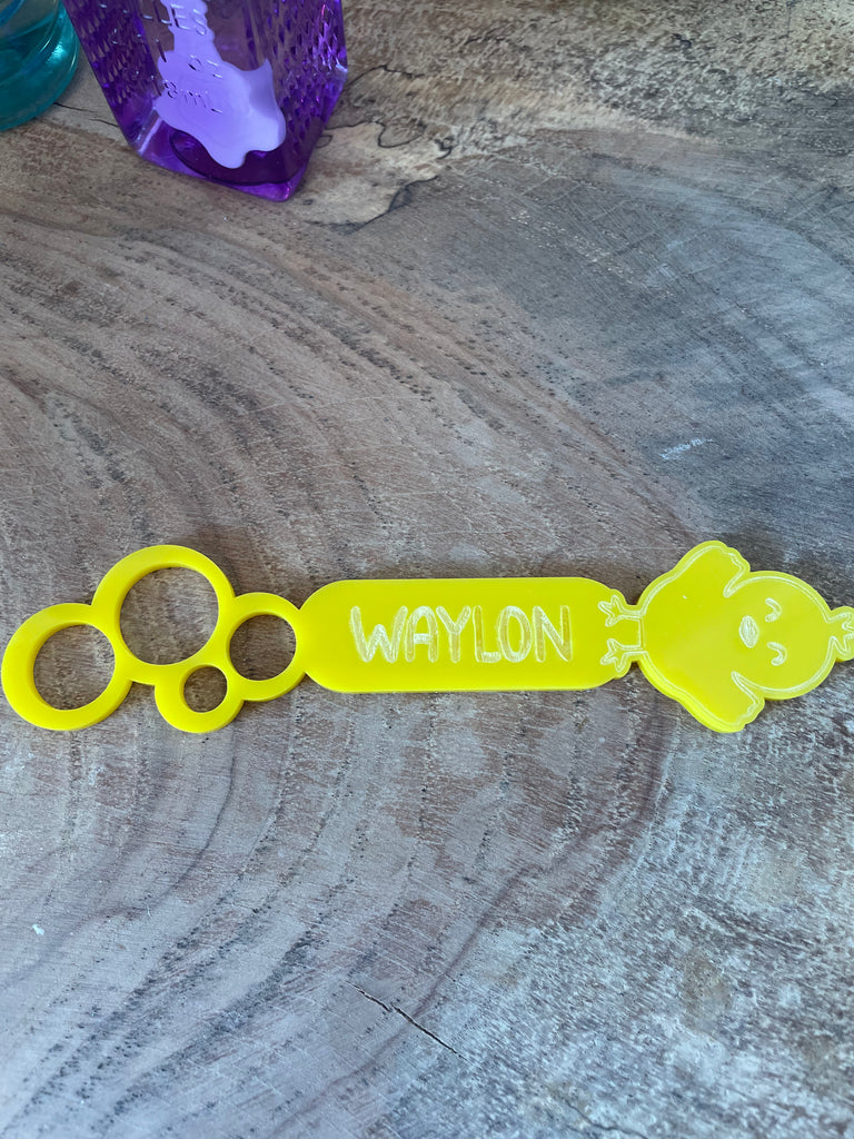 Easter Bubble Wand Personalized