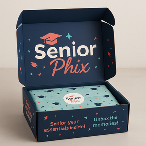 SeniorPhix Subscription Box for High School Seniors